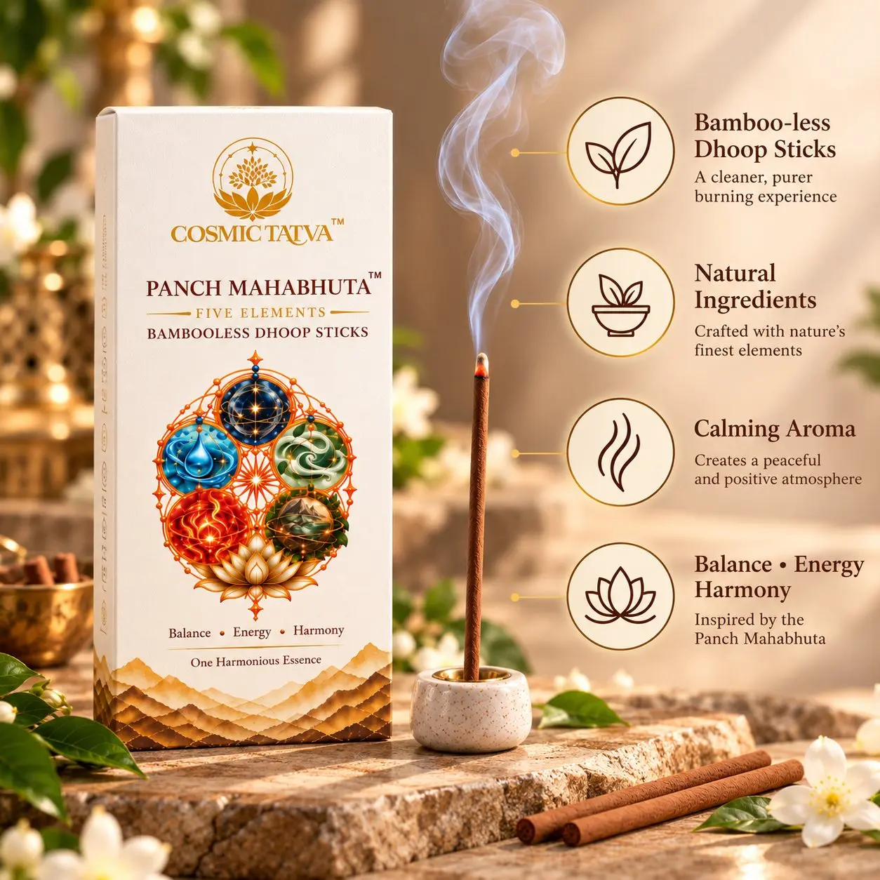 Panch Mahabhuta Dhoop Sticks