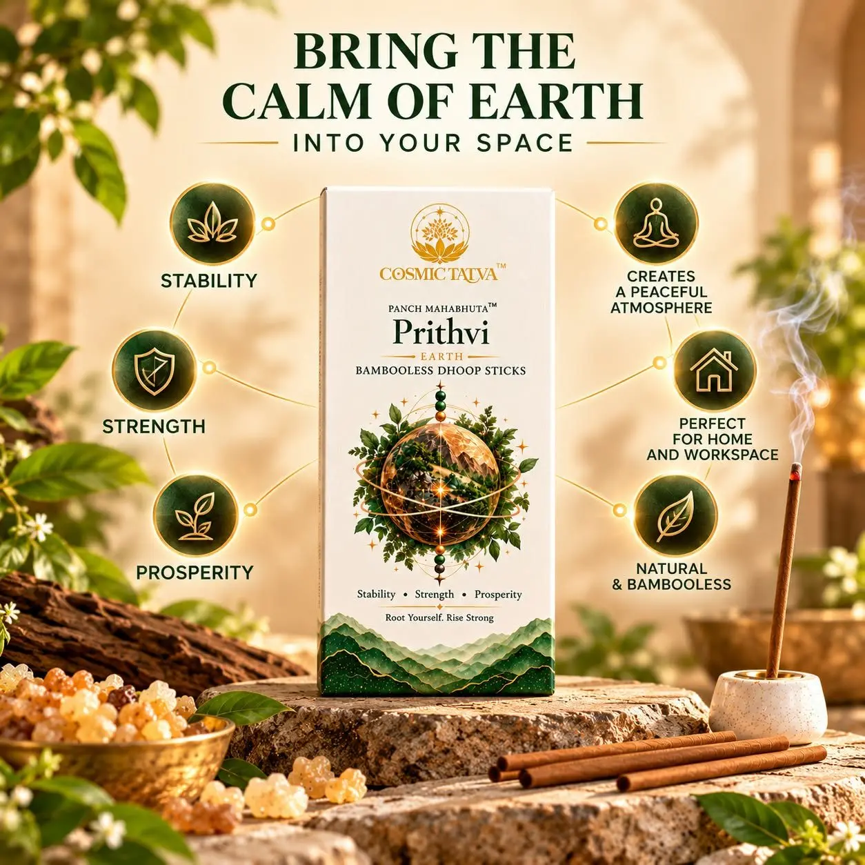 Prithvi Dhoop Sticks